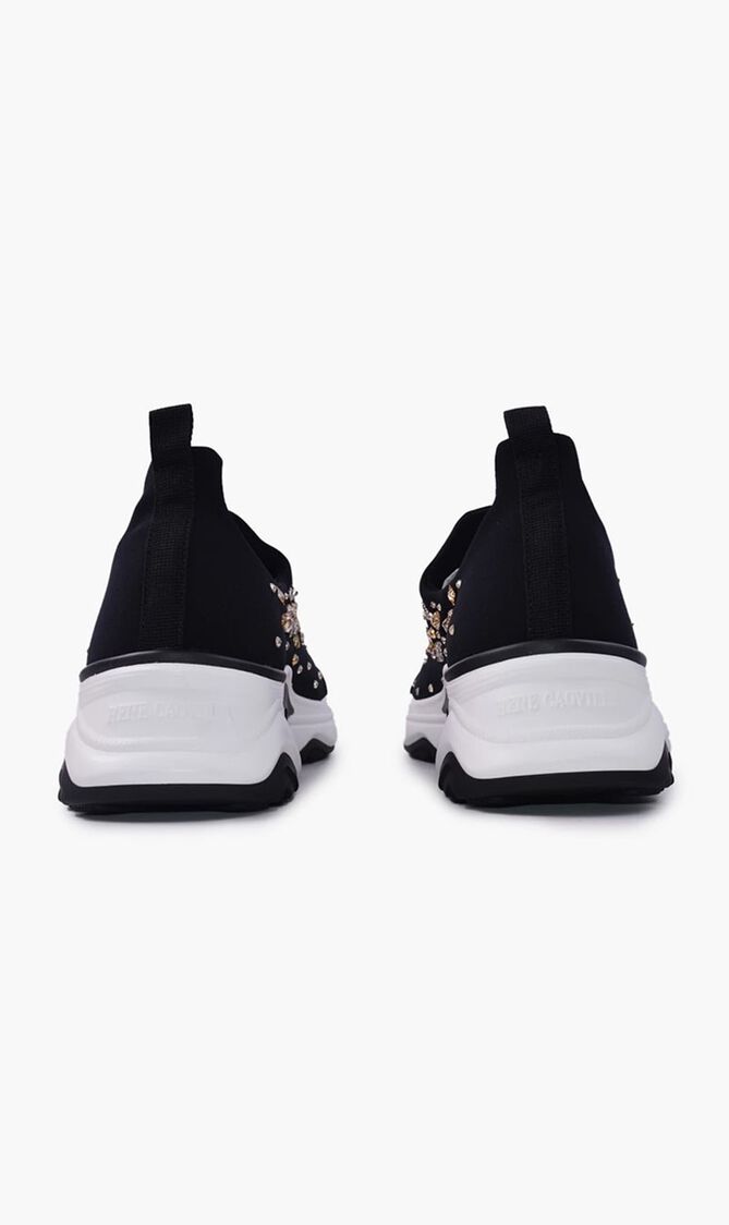 Fabric Crystal Sneakers