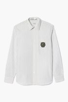Striped Cotton Poplin Long-Sleeve Shirt