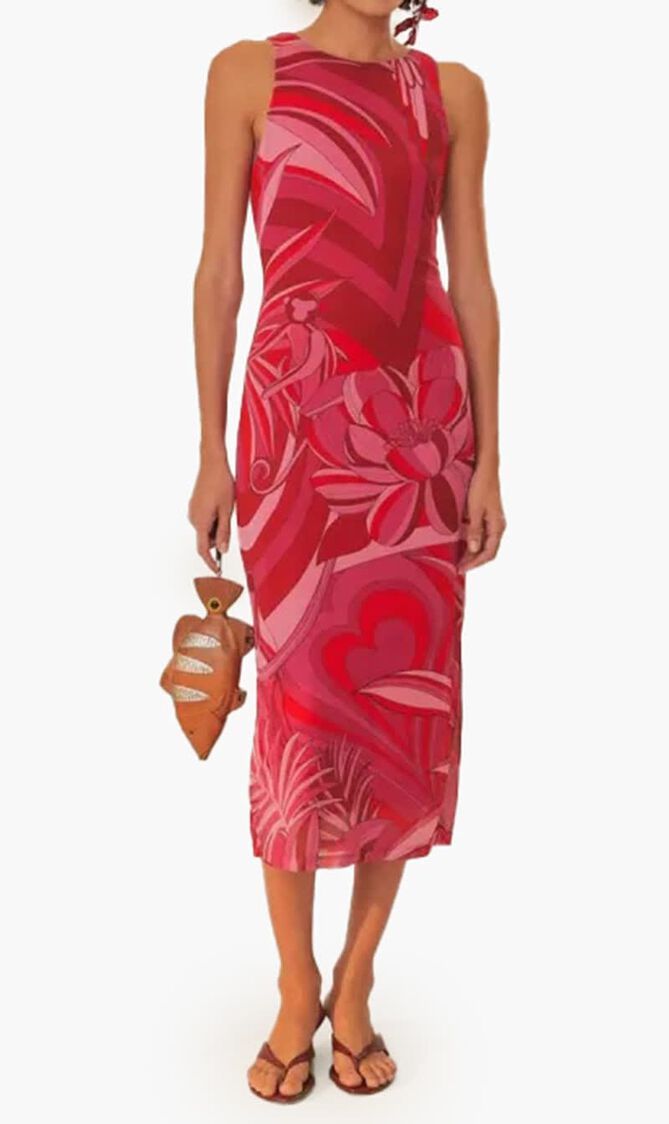 Endless Summer Tulle Midi Dress