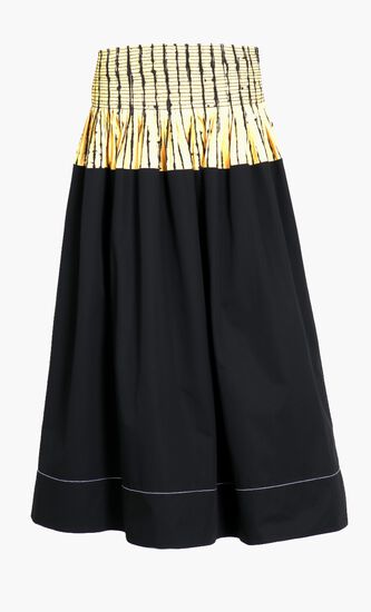 Colorblock Skirt