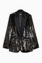 SEQUIN EVENING BLAZER