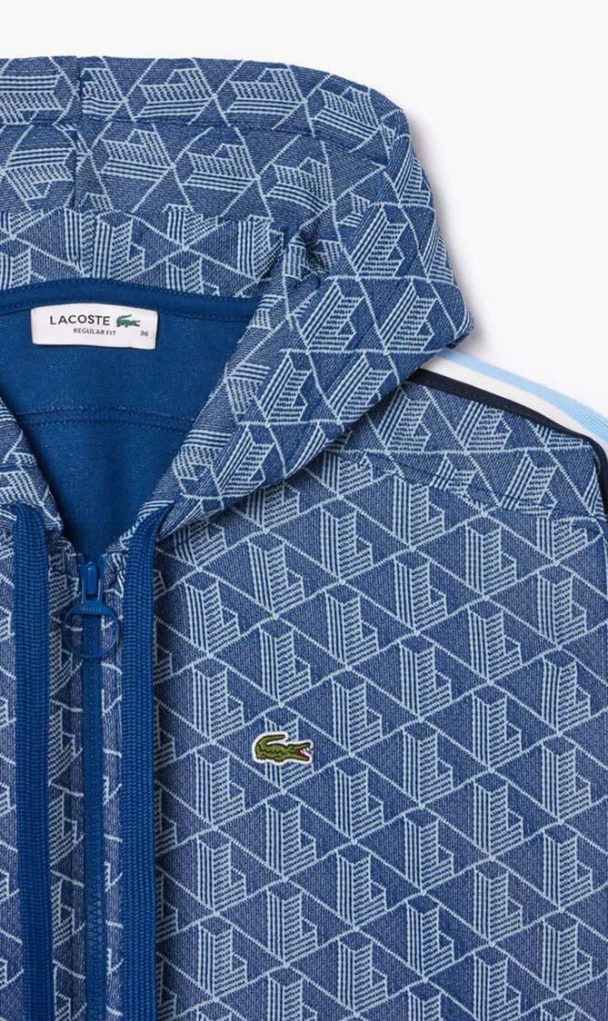 Jacquard Monogram Hoodie