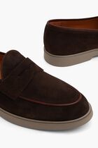 Suede Loafers