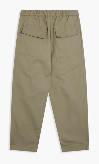TROUSER D 09 AW 20 COMPACT COTTON TWILL