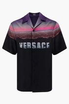 Hills Print Silk Shirt
