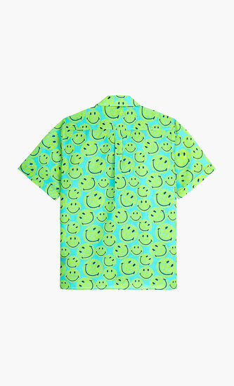 All Over Smiley Print Shirt