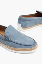 Suede Slip On Loafers