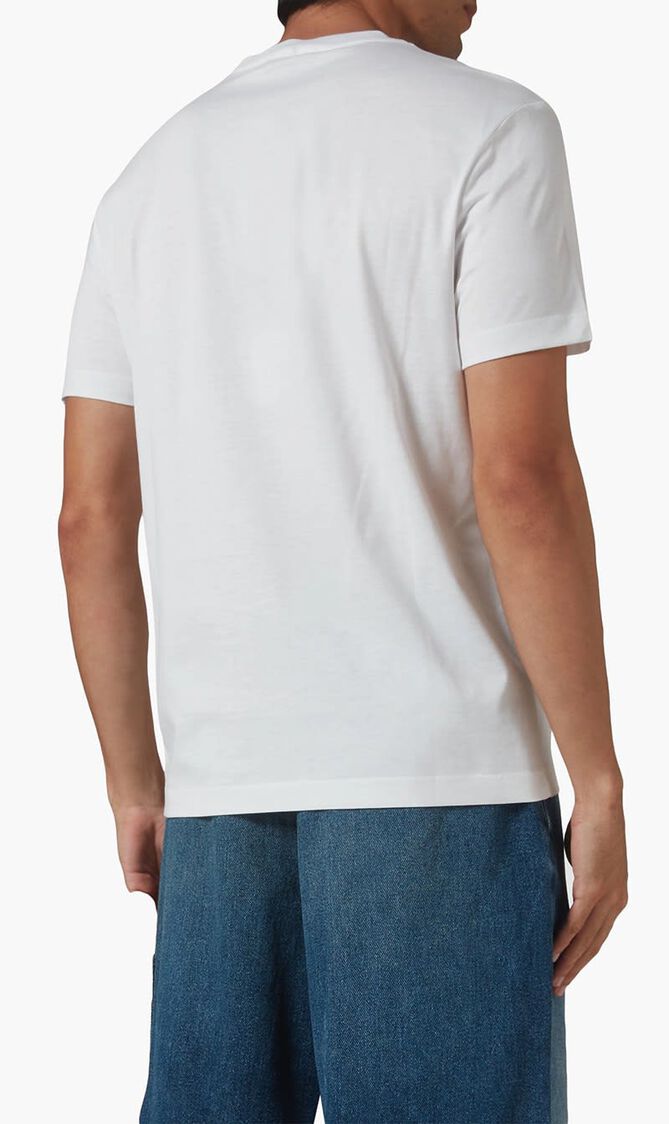 T SHIRT COMPACT COTTON JERSEY FABRIC HALL OF STATUES MEDUSA PRINT