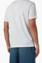 T SHIRT COMPACT COTTON JERSEY FABRIC HALL OF STATUES MEDUSA PRINT