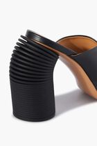 SPRING CRISS CROSS HIGH MULE BLACK BLACK