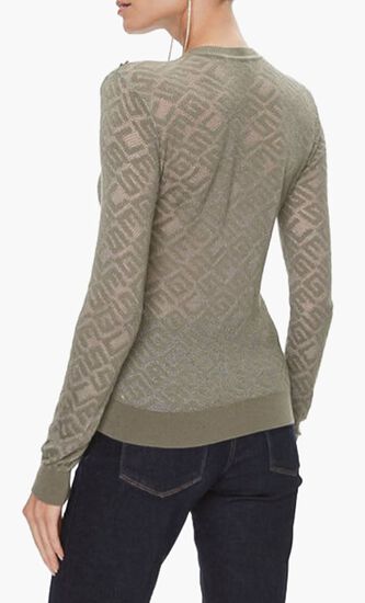 All Over Logo Sweater