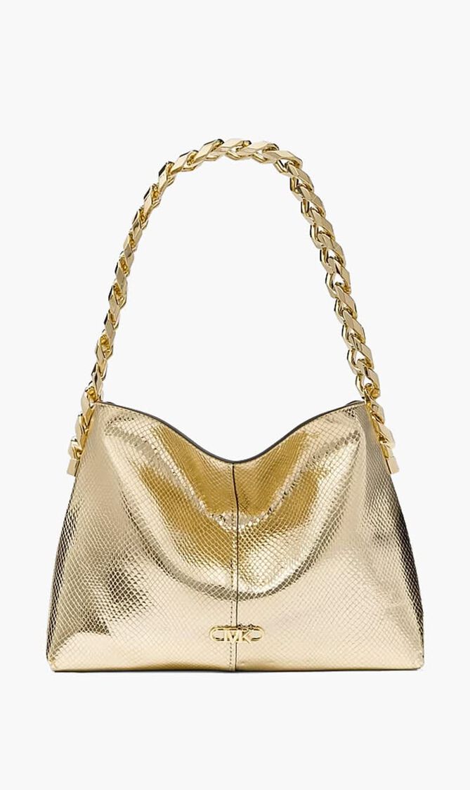 Jordyn Small Leather Shoulder Bag
