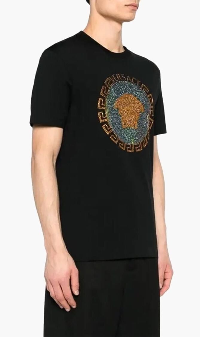 Medusa Head Motif T Shirt