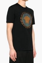 Medusa Head Motif T Shirt