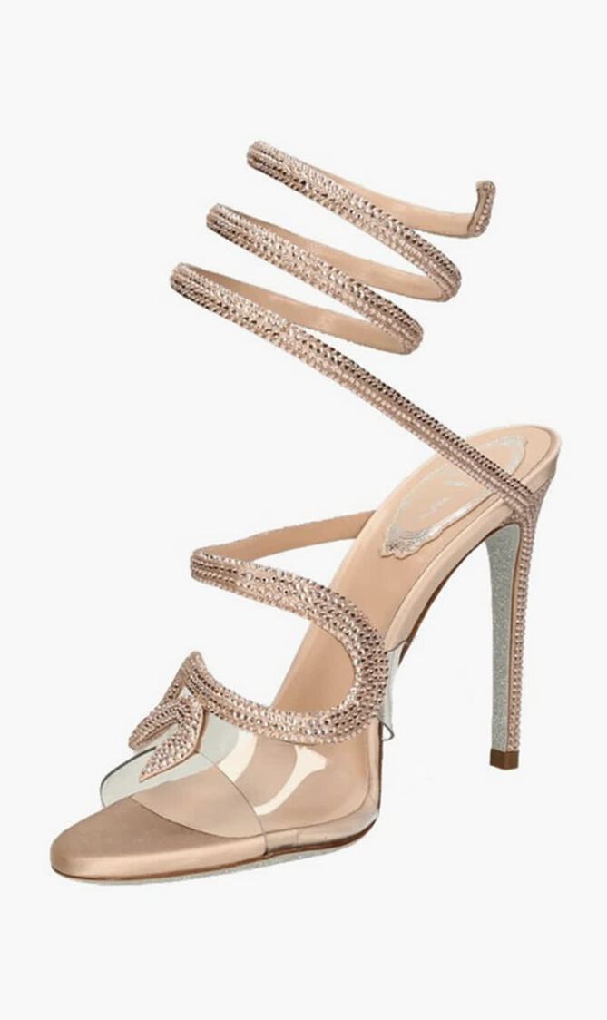 NUDE SATINSILK STRASS