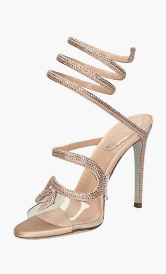 NUDE SATINSILK STRASS