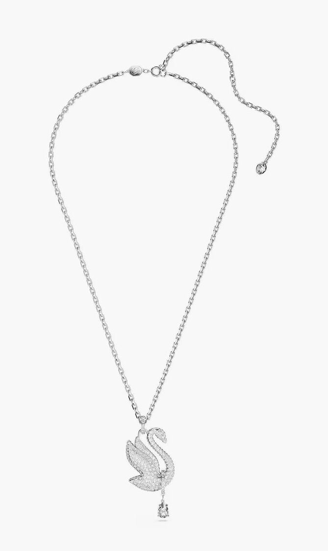 SJC ICONIC SWAN PEND LONG PENDANT WHI/RHS