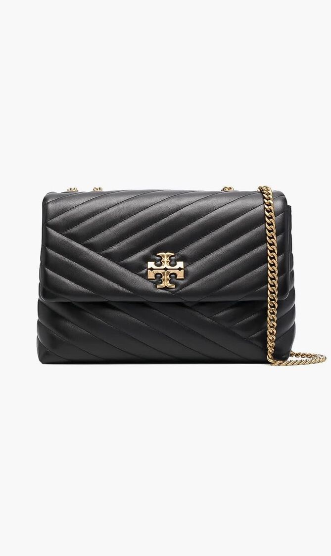 KIRA CHEVRON CONVERTIBLE SHOULDER BAG