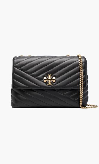 KIRA CHEVRON CONVERTIBLE SHOULDER BAG