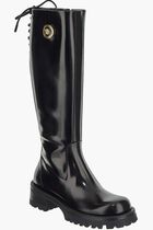 Alia Knee High Patent Leather Boots