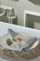 Golden Clover Napkin, Pearl