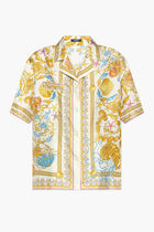 INFORMAL SHIRT UNDERWATER BAROCCO FOULARD ON SILK TWILL