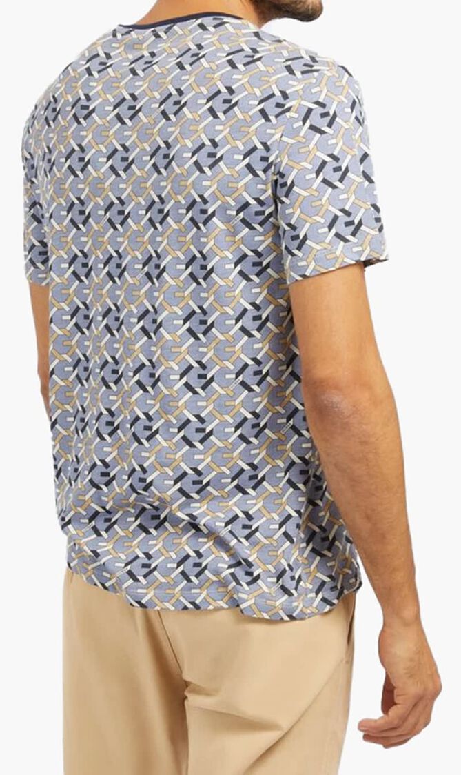 SS CN G CHAIN AOP TEE