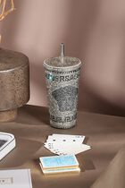 Medusa Crystal Travel Cup Silver