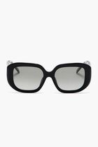 T Monogram Square Sunglasses