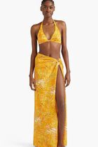 FLECHE CR25 MAILLOT DE BAIN PALM LEAVES JSY MANGUE