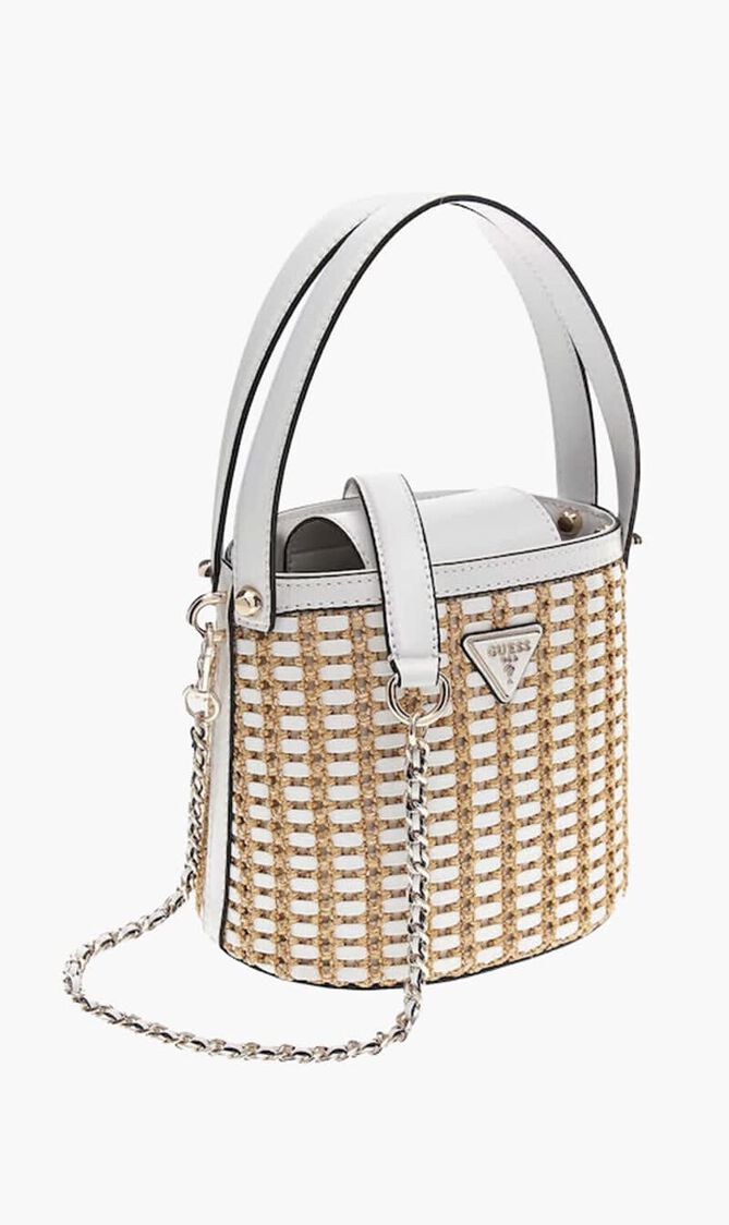 Straw Crossbody Bag