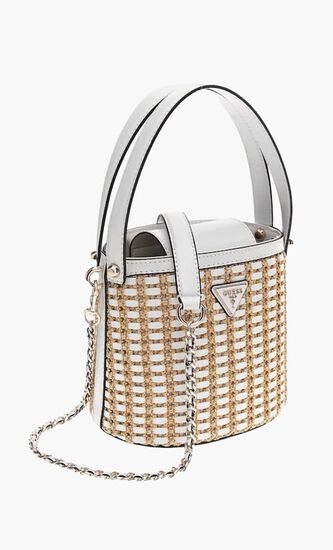 Straw Crossbody Bag