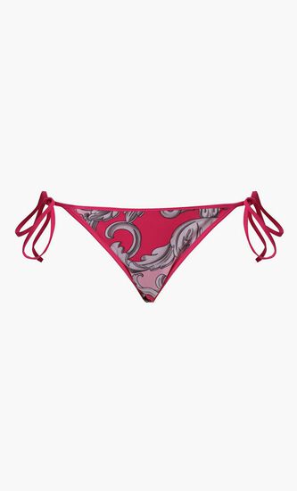 BIKINI BOTTOM STRING AO FUSCHIA BAROQUE PRINT