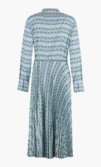 PRINTED TWILL DRESS