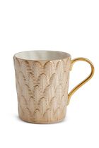 VLI PEACOCK MUG 35 CL CARAMEL GOLD