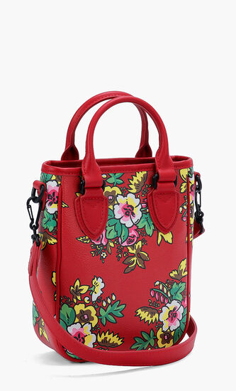 Floral Mini Tote Bag