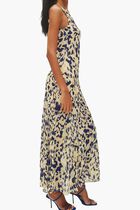 Asymmetric Panel Maxi Dress