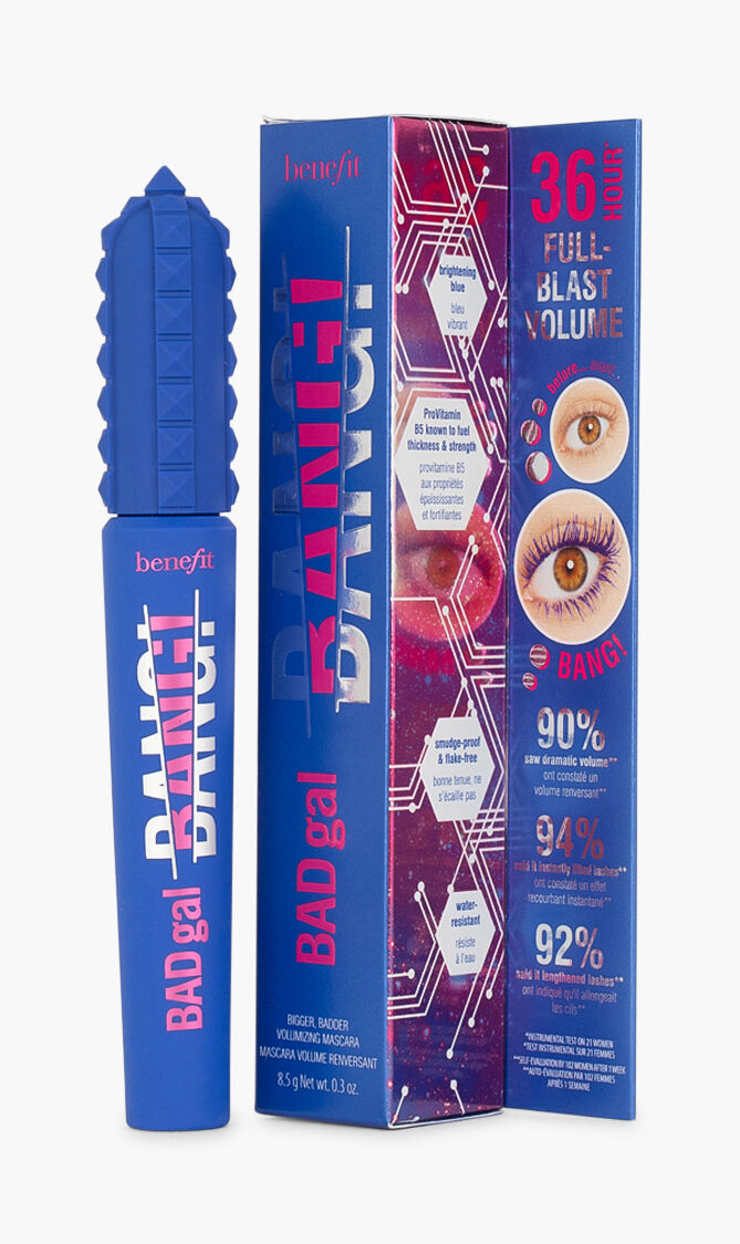 BADgal BANG! Volumizing Mascara, Brightening Blue