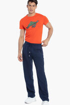 Solid Linen Drawstring Pants