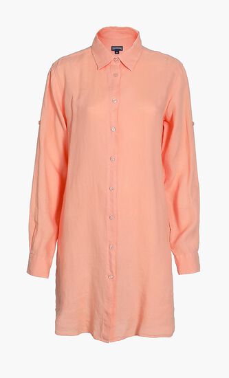 Linen Shirt Dress