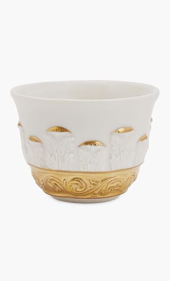 Queen Elizabeth Arabic Coffee Cup White