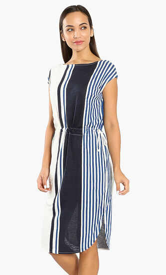 Linen Stripe Dress