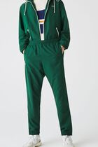 Slim Fit Heathered Cotton Blend Tracksuit Trousers
