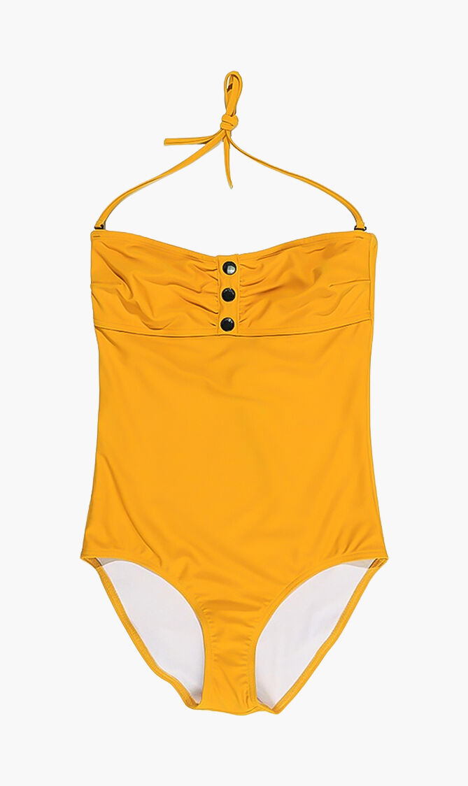 Halter One-Piece Swimsuit