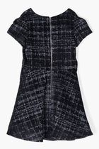 Tweed Metallic Detailing Dress