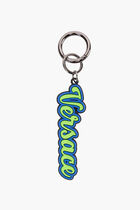KEYRING OUTLINE VERSACE LOGO SILICONE