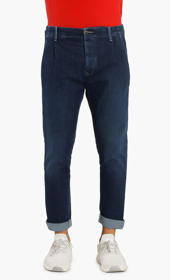 Button Fly Cotton Jeans