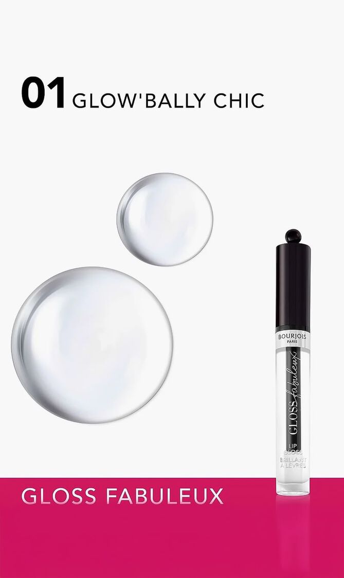 Gloss Fabuleux Lip Gloss, 01 Glow Bally Chic
