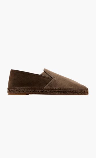 James Suede Espadrilles