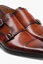 Leather Monk Strap Mules